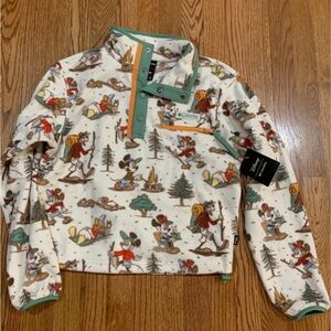 Columbia Disney Mickey’s Outdoor Collection half snap Fleece pullover